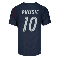 Camiseta Estados Unidos Christian Pulisic #10 Segunda Equipación Replica Mundial 2026 mangas cortas